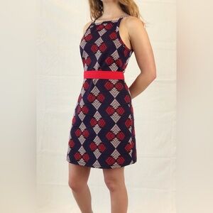 Casual geometric print dress